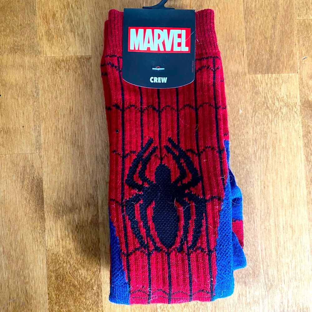 Spider-Man Marvel Crew Socks